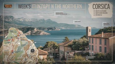 Itinéraire d’une semaine en Corse du Nord : l’aventure entre mer, montagne et villages de caractère