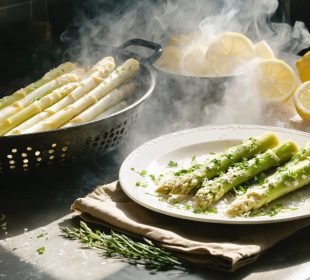 cuisson asperges blanches